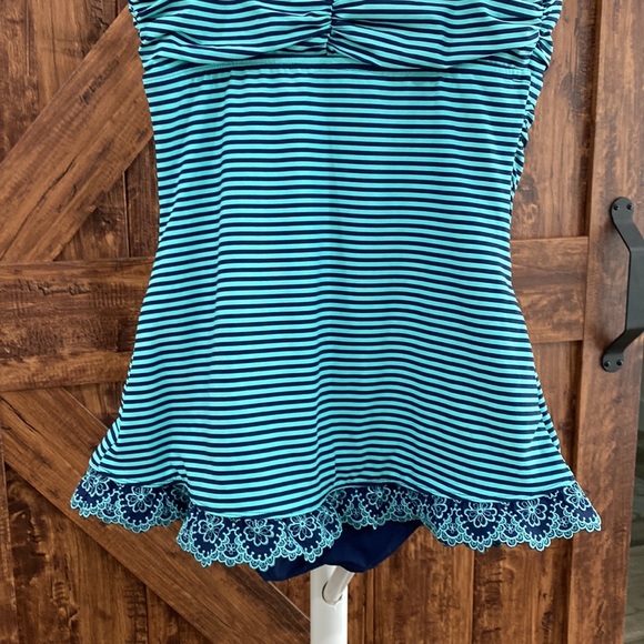 BEACH HOUSE SWIMWEAR BATHING SUIT. Striped - Picture 6 of 15